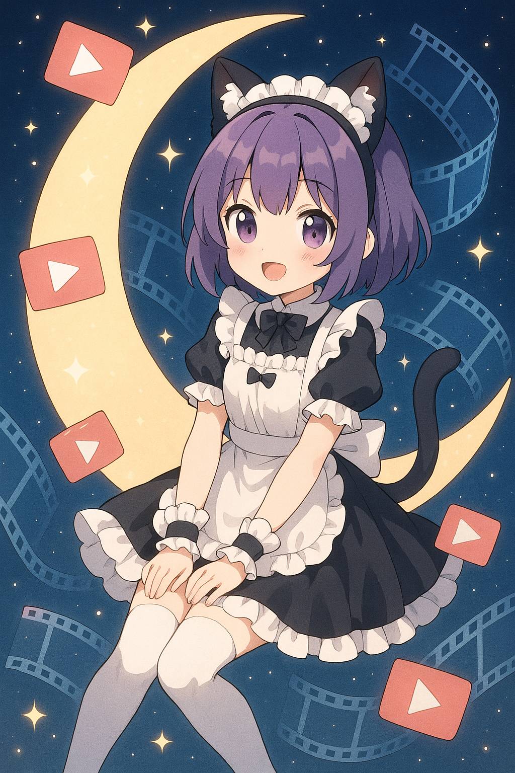 91动漫美图-猫耳女仆